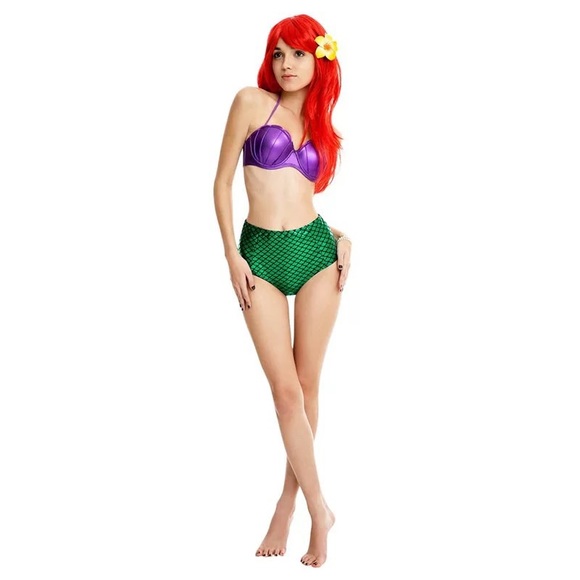 Sexy Disney Princess Ariel Cosplay Costume Bra Set - Picture 1 of 15